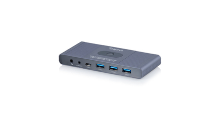 DIGITUS USB-C 3.0 HDMI KVM-Switch, 2-Port, 4K60Hz, Core LineUSB-C 3.0 - HDMI - 4k60hz - 2 x KVM port(s) - 2 lokale Benutzer - Desktop