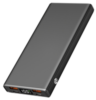 2GO 797517, 10000 mAh, Power Delivery, 42,5 W, Schwarz