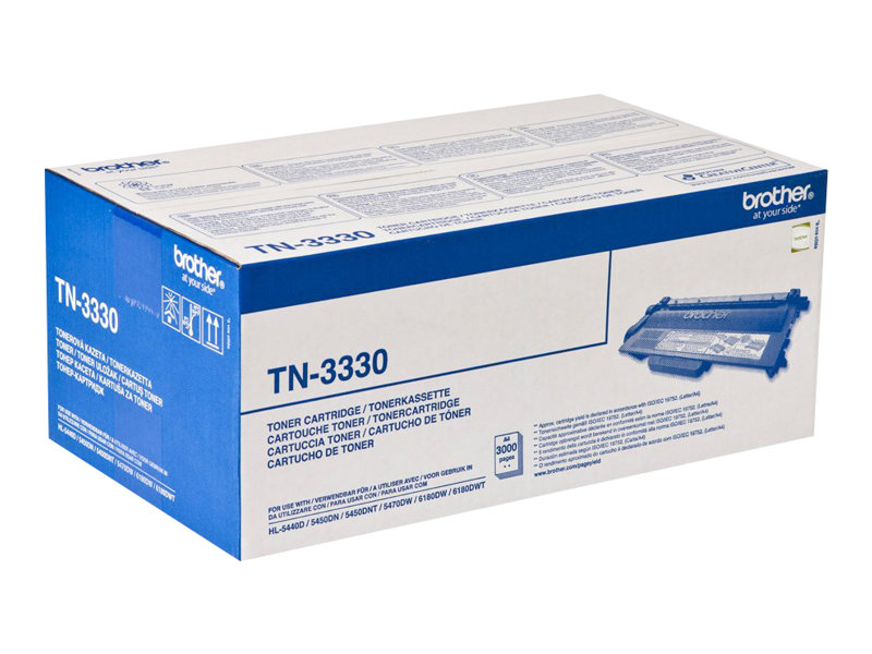 Brother TN3330 - Schwarz - original - Tonerpatronefür Brother DCP-8250DN - HL-5450DNT - HL-5470DWT - HL-6180DW - MFC-8520DN