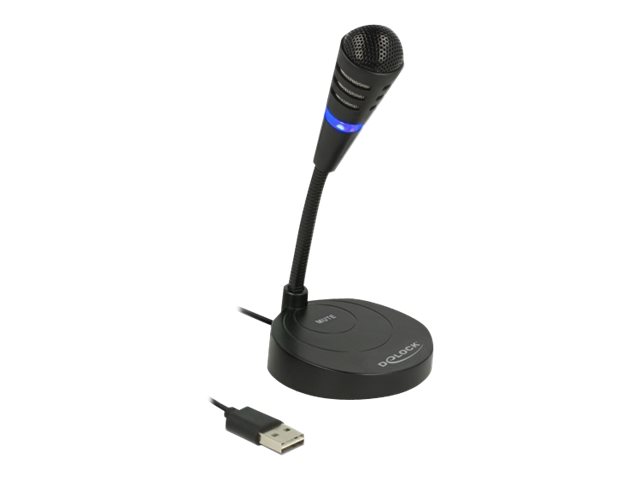 Delock Mikrofon - USB - Schwarzz