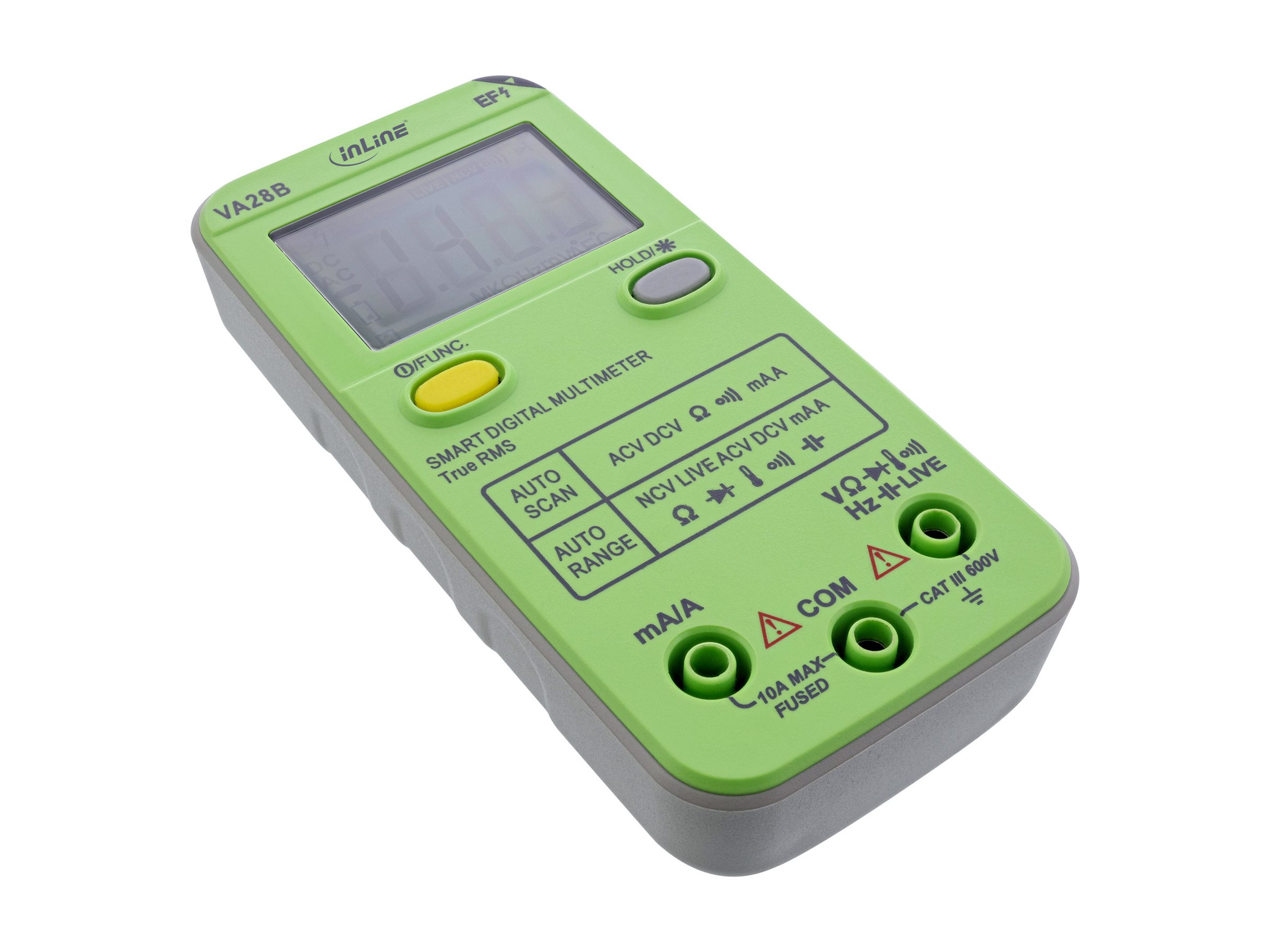 InLine Multimeter mit Auto-Range und Autoscan - Pocketformatr