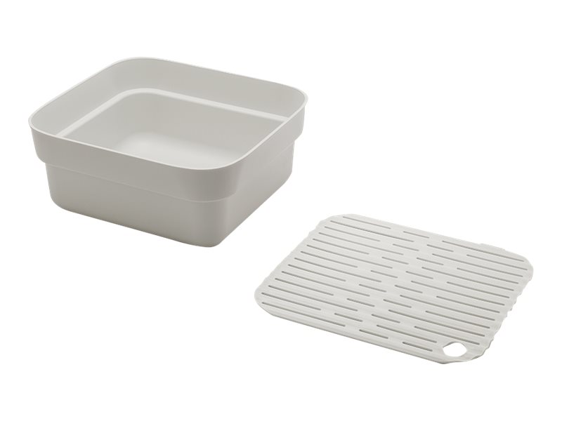 Brabantia Sink Side - Abwaschschüssel - 37.4x 34.4 x 16.1 cm - Hellgrau