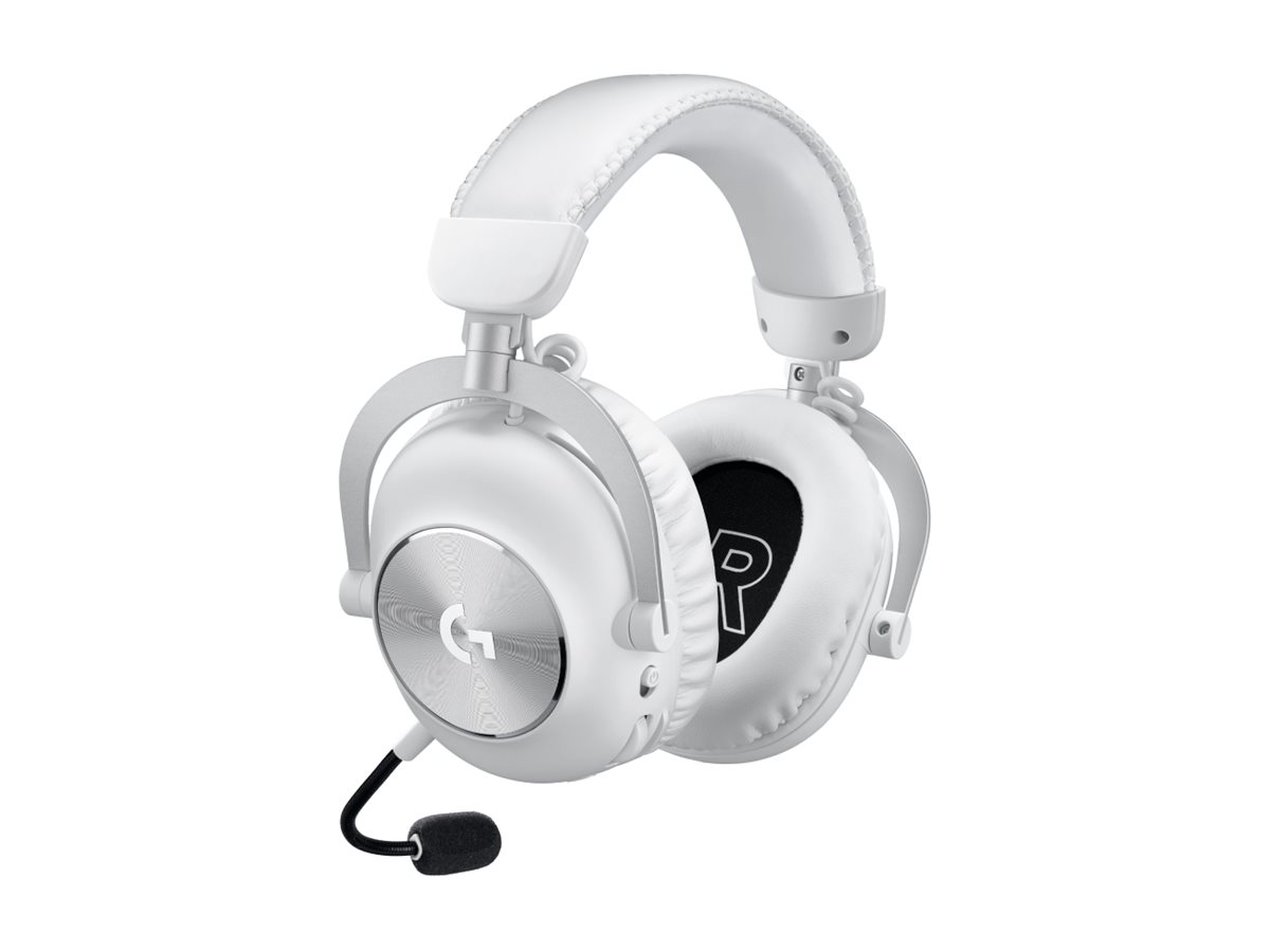 Logitech G Pro X 2 - Headset - ohrumschließendBluetooth / LIGHTSPEED - kabellos - kabelgebunden - 3,5 mm Stecker - Geräuschisolierung - weiß