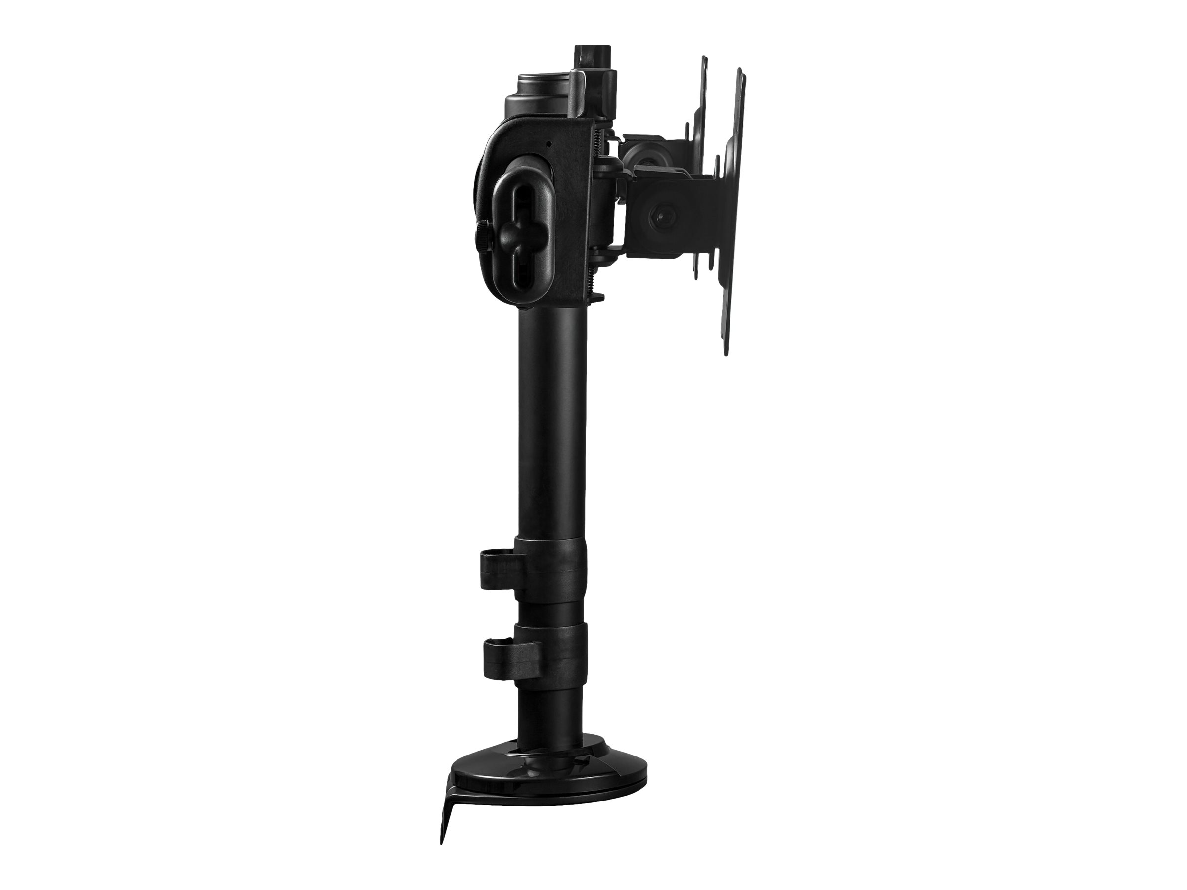 StarTech.com Dual-Monitor-Arm Halterung - Für bis zu 27-Zoll-Monitore - Flaches Design - Tischhalterung oder Tüllenloch-Monitorhalterung - Aufstellung - für 2 Monitore - Kunststoff, Aluminium, Stahl -