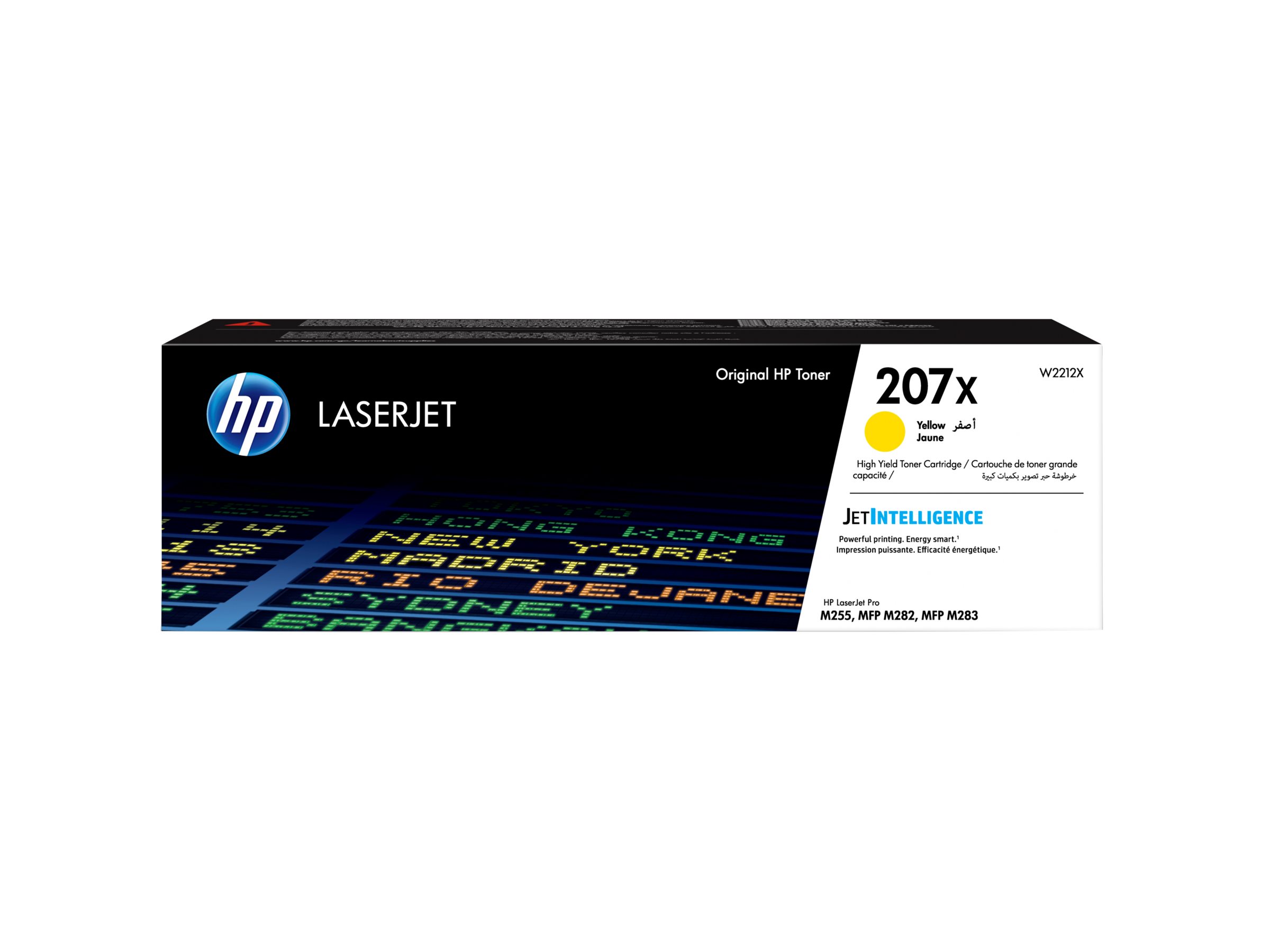 HP 207X - Hohe Ergiebigkeit - Gelb - original - LaserJet - Tonerpatrone (W2212X)für Color LaserJet Pro M255dw - M255nw - MFP M282nw - MFP M283fdn - MFP M283fdw