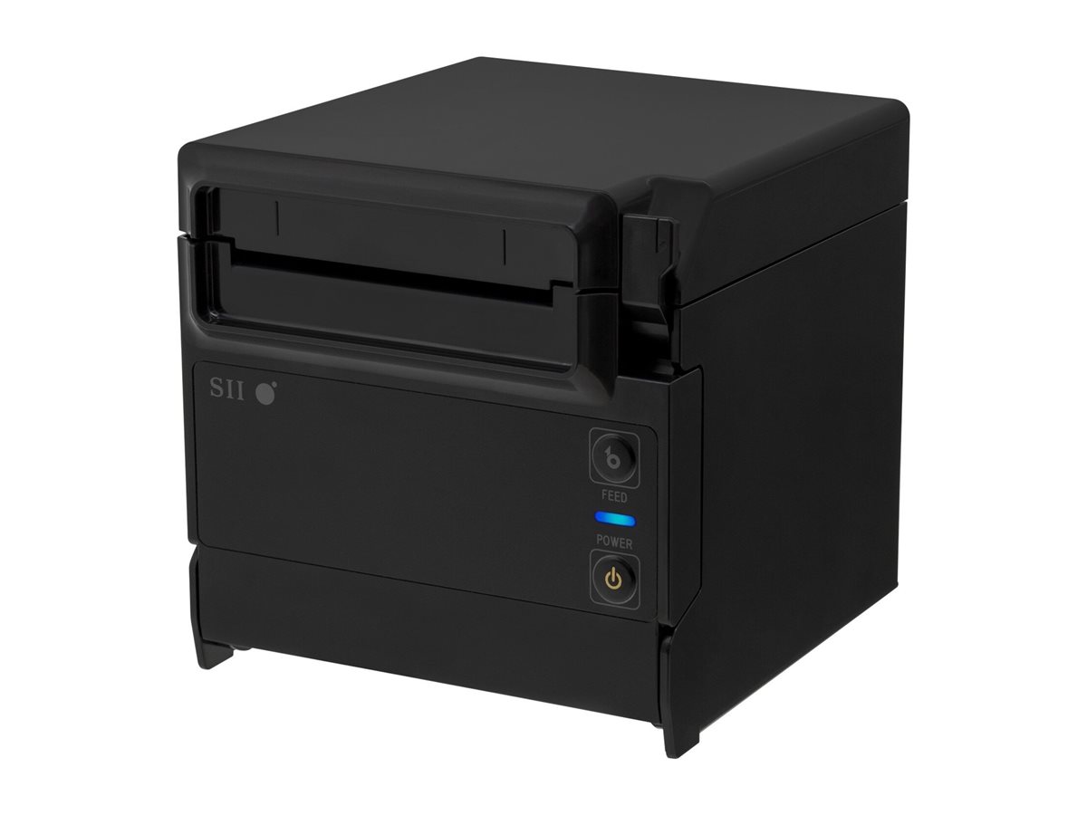 Seiko Instruments RP-F10 series - BelegdruckerThermozeile - 8 cm Rolle - 203 dpi - bis zu 250 mm/Sek. - USB - USB-Host - Cutter - Schwarz