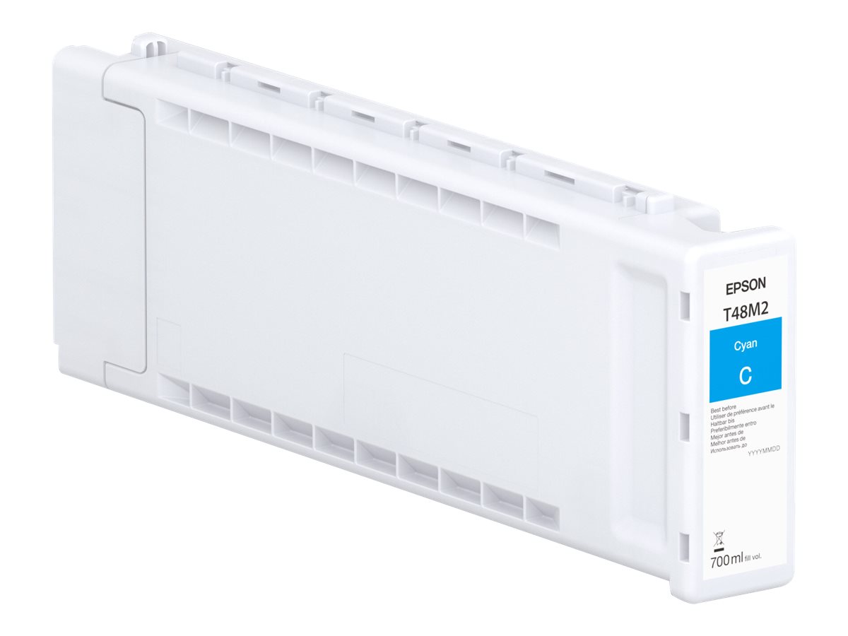 Epson T48M2 - 700 ml - Cyan - original - Tintenpatronefür SureColor SC-P8500D