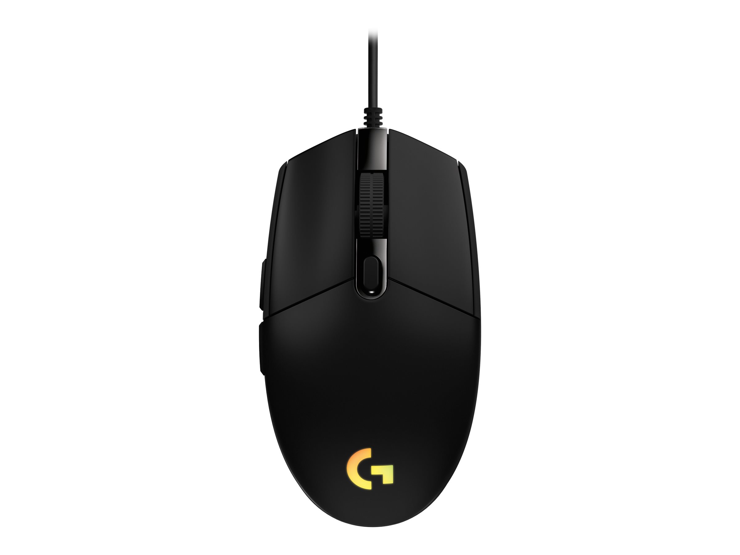 Logitech Gaming Mouse G203 LIGHTSYNC - Mausoptisch - 6 Tasten - kabelgebunden - USB - Schwarz