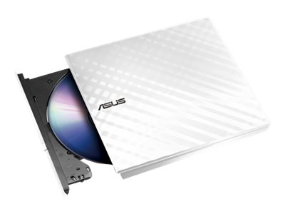 ASUS SDRW-08D2S-U LITE, Weiß, Ablage, Horizontal, Desktop / Laptop, DVD±RW, USB 2.0CD-R: 24x - CD-RW: 16x - DVD: 8x - DVD+R: 8x - DVD-RW: 8x - DVD-R: 8x - DVD+RW: 8x - DVD+R9: 8x - DVD-R9: 8x - DVD-RA