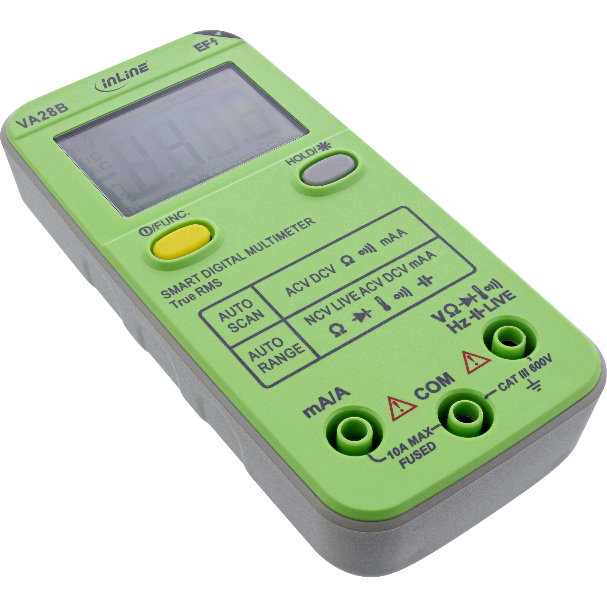 InLine Multimeter mit Auto-Range und Autoscan - Pocketformatr