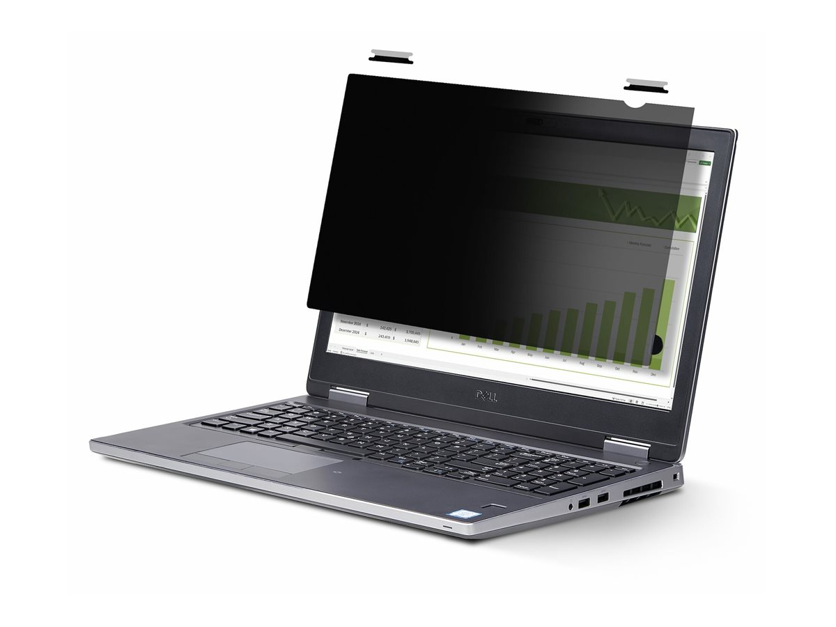 StarTech.com 15.6-inch 16:9 Touch Privacy Screen, Anti-Glare Blue Light Filter, Laptop Monitor Screen Protector, +/- 30 Deg. View Angle, Flip-Up - Blickschutzfilter für Notebook (horizontal)2-Wege - K
