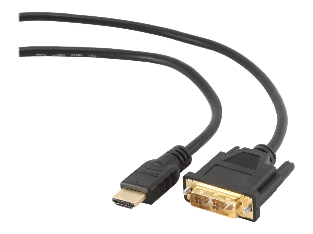 Gembird Cablexpert - Adapterkabel - DVI männlich zu HDMImännlich - 3 m