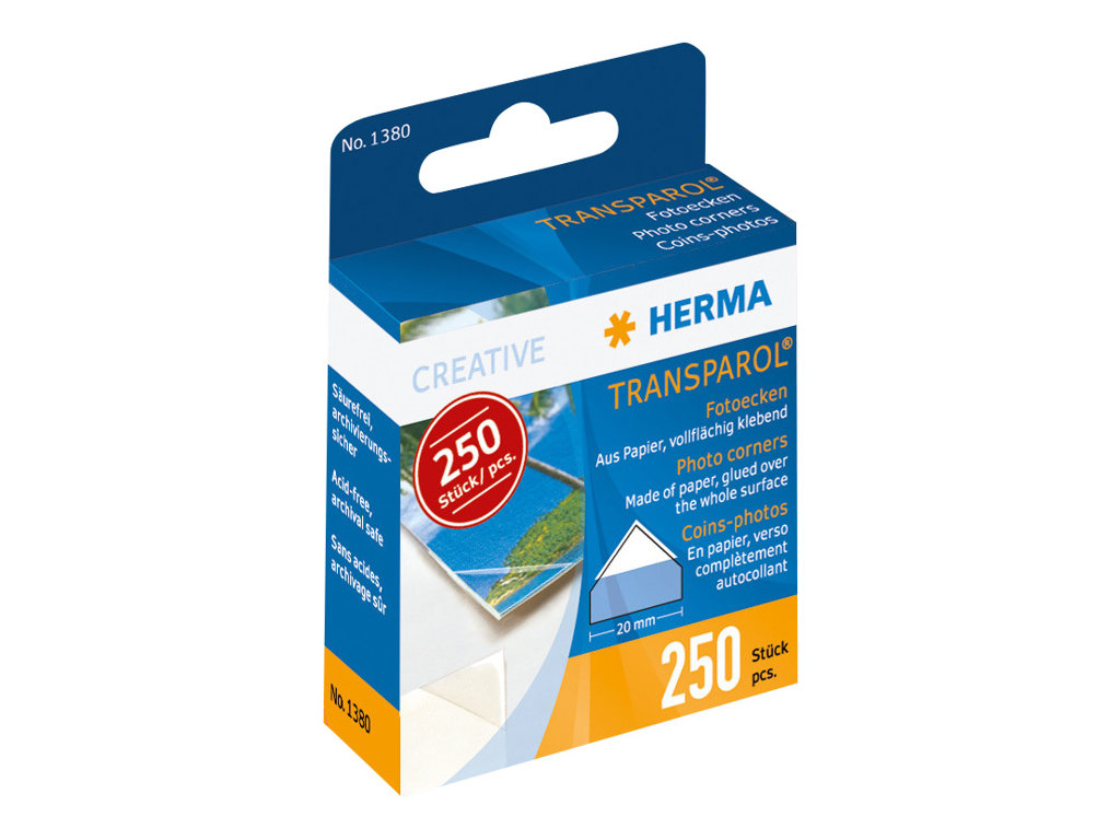 HERMA Transparol - Schutzecken x 2500