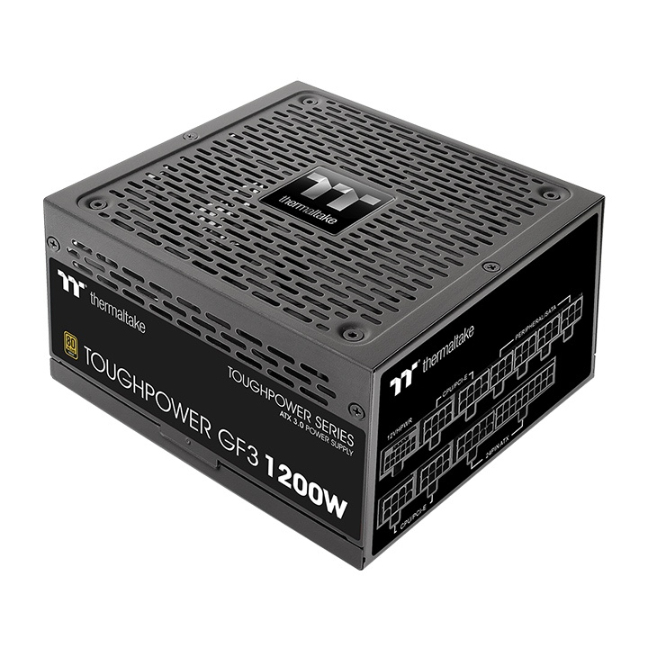 Thermaltake Toughpower GF3, 1200 W, 100 - 240 V, 50 - 60 Hz, Aktiv, 120 W, 1200 WATX - 80 PLUS Gold - 80 PLUS