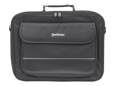 IC Intracom Manhattan Empire Laptop Bag 17.3", Clamshell design, Accessories Pocket, Shoulder Strap (removable)Notebook Case - Black -  - Notebook-Tasche - 43.2 cm (17")