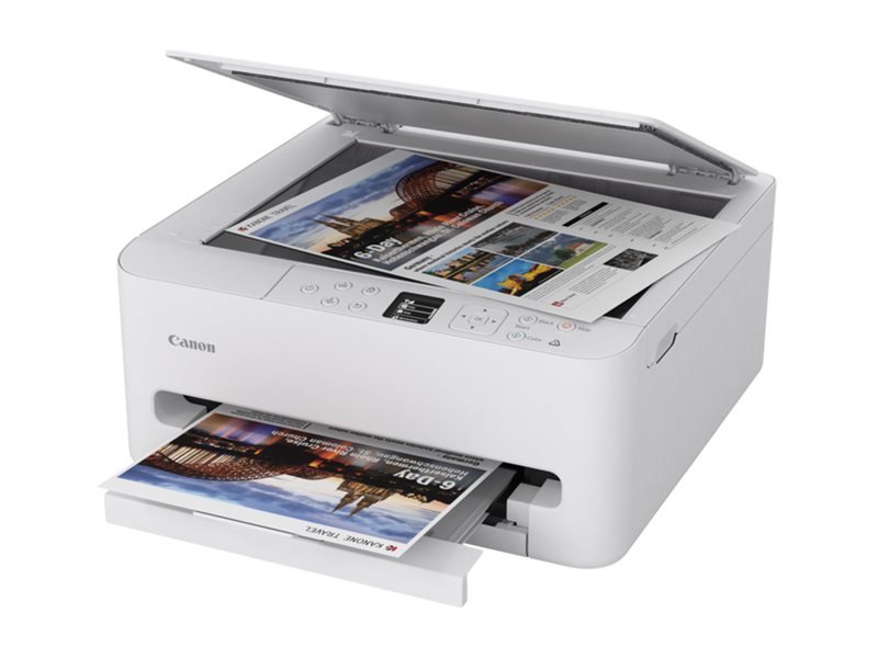 Canon PIXMA TS6550i - Multifunktionsdrucker - Farbe - Tintenstrahl - A4 (210 x 297 mm)Legal (216 x 356 mm) (Original) - bis zu 14 ipm (Drucken) - 100 Blatt - USB 2.0 - Wi-Fi(n)