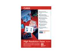 Canon HR-101 - A4 (210 x 297 mm) 50 Blatt Normalpapierfür i-SENSYS LBP673; PIXMA IP4000 - iP5000 - iP6210 - iP6310 - iP8500 - MG2555 - MG8250 - TS7450