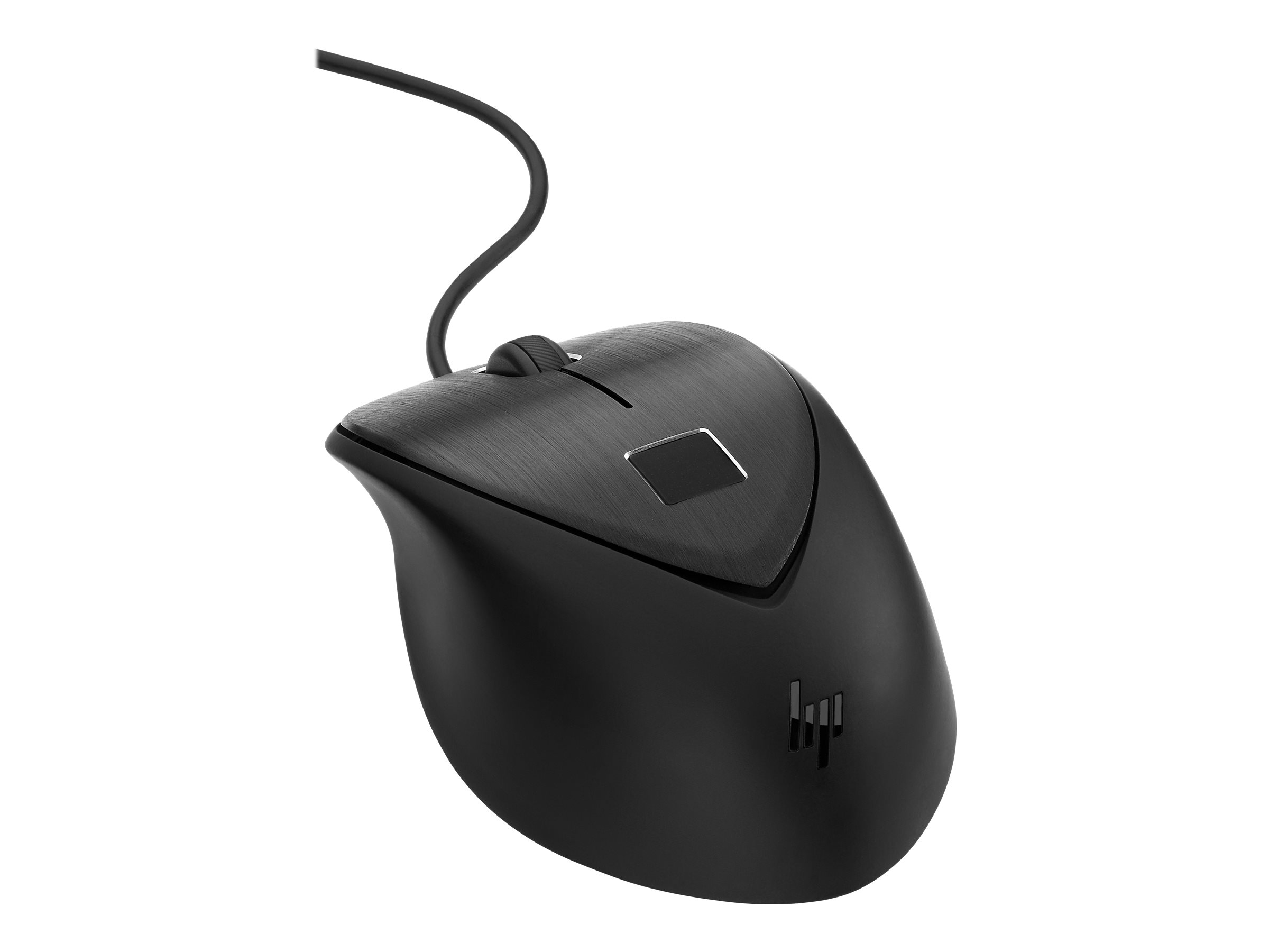 HP Fingerprint - Maus - Laser - 3 Tasten - kabelgebundenUSB - für EliteBook 830 G6; ProBook 455r G6 - 635 - 640 G5 - 650 G5; ZBook 14u G6 - 15 G6 - 15u G6 - 17 G6