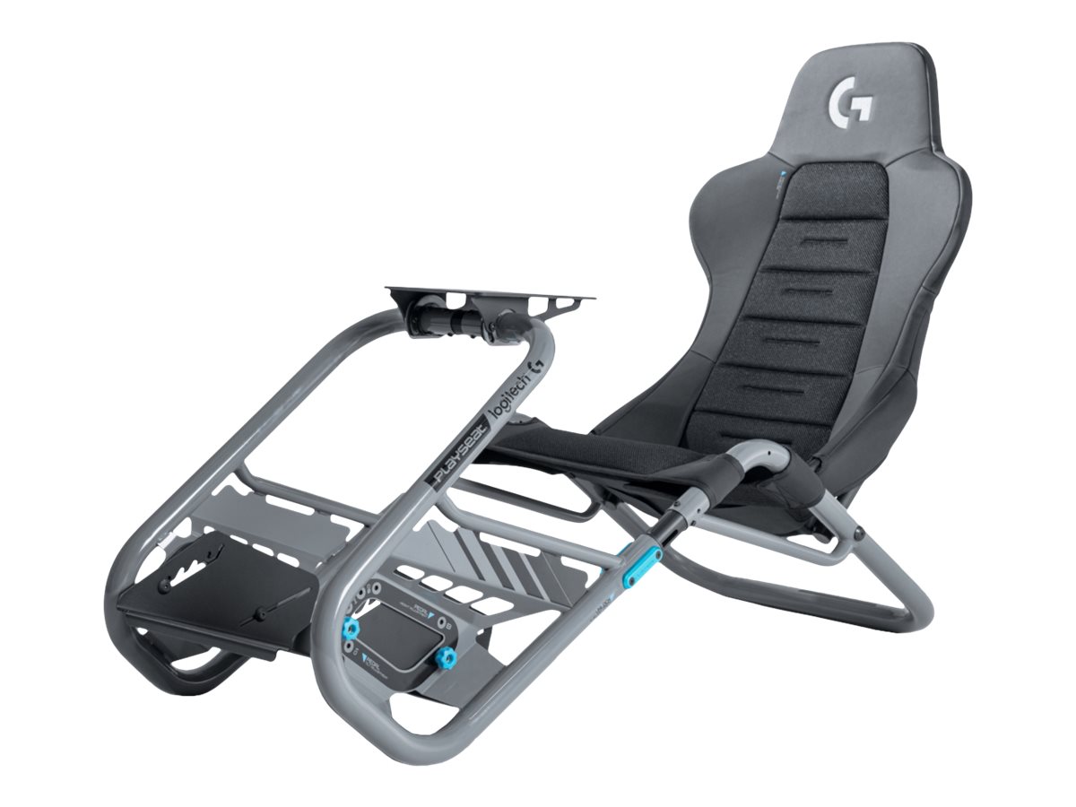 Playseat Trophy Logitech G Edition - Rennsimulator-Cockpit - legierter Stahl, ActiFit, Raumfahrt-Aluminium - Grau