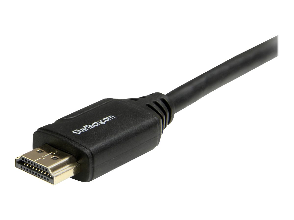 StarTech.com Startech Premium High Speed HDMI Kabel mit Ethernet4K 60Hz - HDMI 2.0 - 3m - HDMI-Kabel mit Ethernet - HDMI männlich zu HDMI männlich - 3 m - Schwarz - für P/N: EXTEND-HDMI-4K40C6P1 - KIT