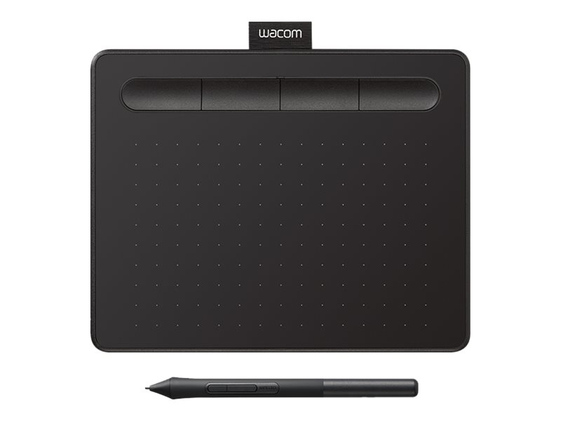 Wacom Intuos Creative Pen Small - Digitalisierer15.2 x 9.5 cm - elektromagnetisch - 4 Tasten - kabelgebunden - USB - Schwarz
