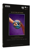 Epson Fine Art Velvet - Velvet - A3 plus (329 x 423 mm)20 Blatt Papier - für SureColor P5000 - P800 - SC-P10000 - P20000 - P5000 - P700 - P7500 - P900 - P9500