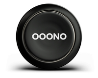 OOONO CO-DRIVER, SchwarzWarnungen vor Radarfallen und Gefahrenstellen - CR2450 - Bluetooth 4.2