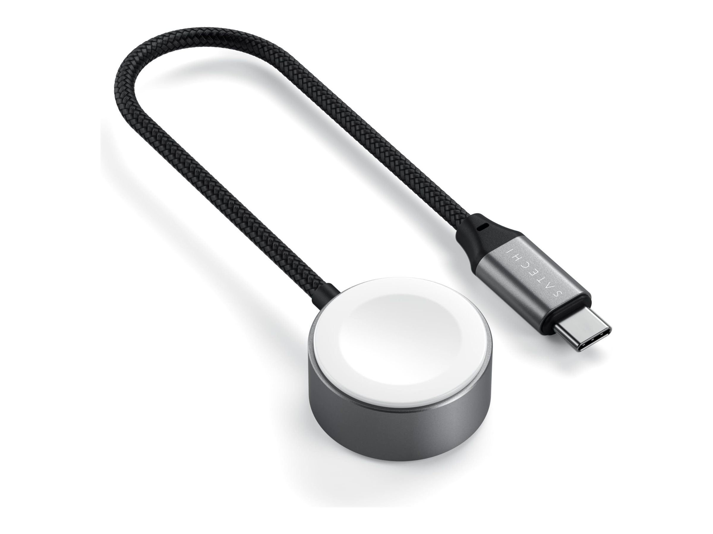 Satechi Ladekabel für Smartwatch - USB-C männlich19.3 cm - Space-grau