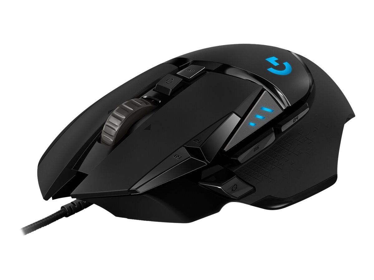 Logitech Gaming Mouse G502 (Hero) - Maus - optisch11 Tasten - kabelgebunden - USB