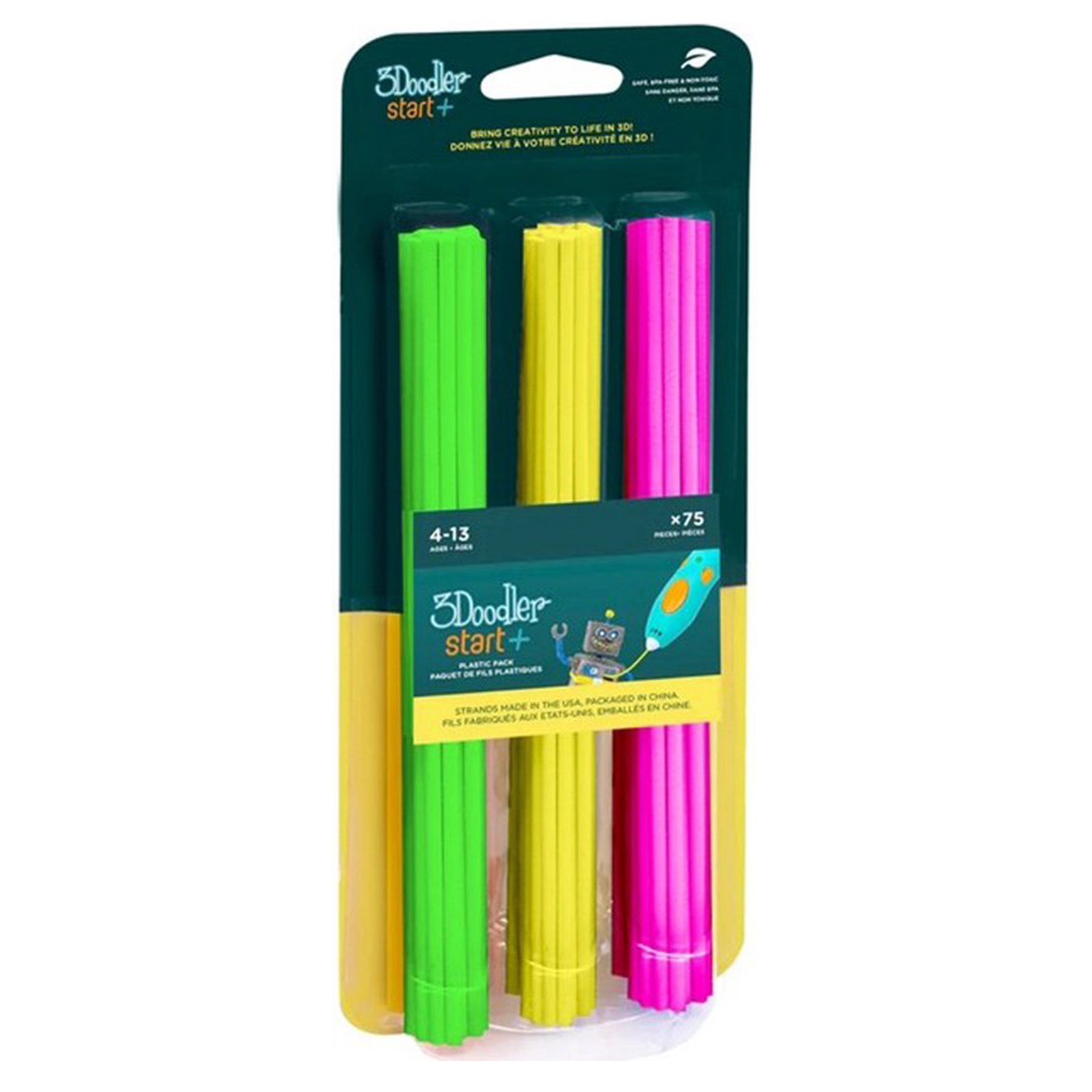 3Doodler Start 3DS-ECO-MIX4-75, 75 Stück(e), 1 g