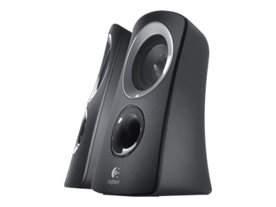 Logitech Z-313 - Lautsprechersystem - für PC - 2.1-Kanal - 25 Watt (Gesamt)Z313 2.1 Lautsprecher-System mit Subwoofer - 50 Watt Spitzenleistung - 3.5 mm Eingang - Kopfhörerbuchse - Bedienelemente am S