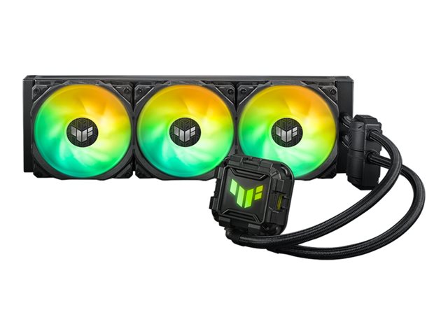 ASUS TUF GAMING LC II 360 ARGB - Prozessor-Flüssigkeitskühlsystem - (für: AM4, LGA1200, LGA1700, AM5, LGA115x Socket)Kupfer - 120 mm - Schwarz