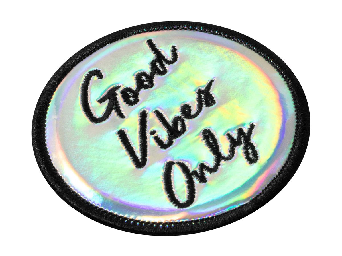 Laut International MAGMOJI Badge Good Vibes Only - Logo badge fürHandy