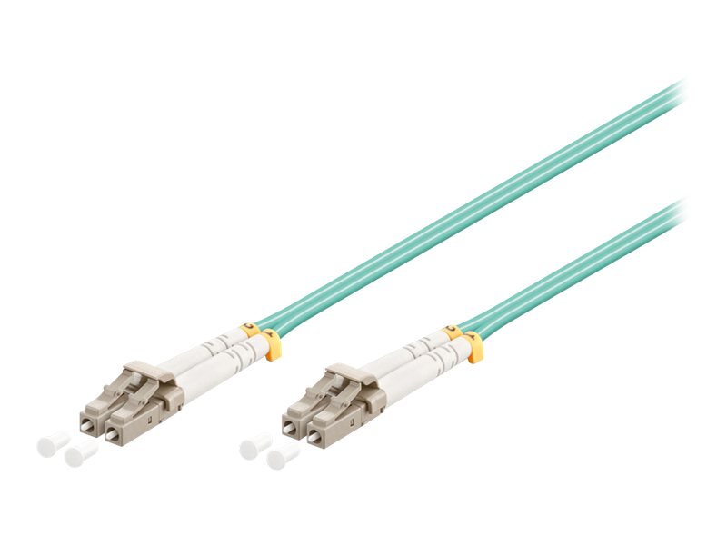 Goobay Netzwerkkabel - LC Multi-Mode (M) zu LC Multi-Mode (M)20 m - 20 m - Glasfaser - 50/125 Mikrometer - OM2/OM3/OM4 - halogenfrei