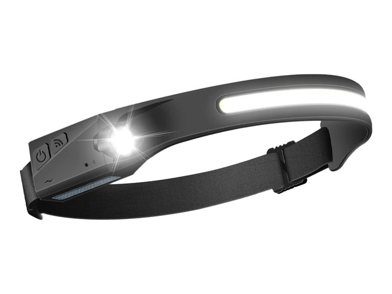 Inter Sales DENVER SSH-50 - Stirnlampe - LED/LED COB Licht5 Modi