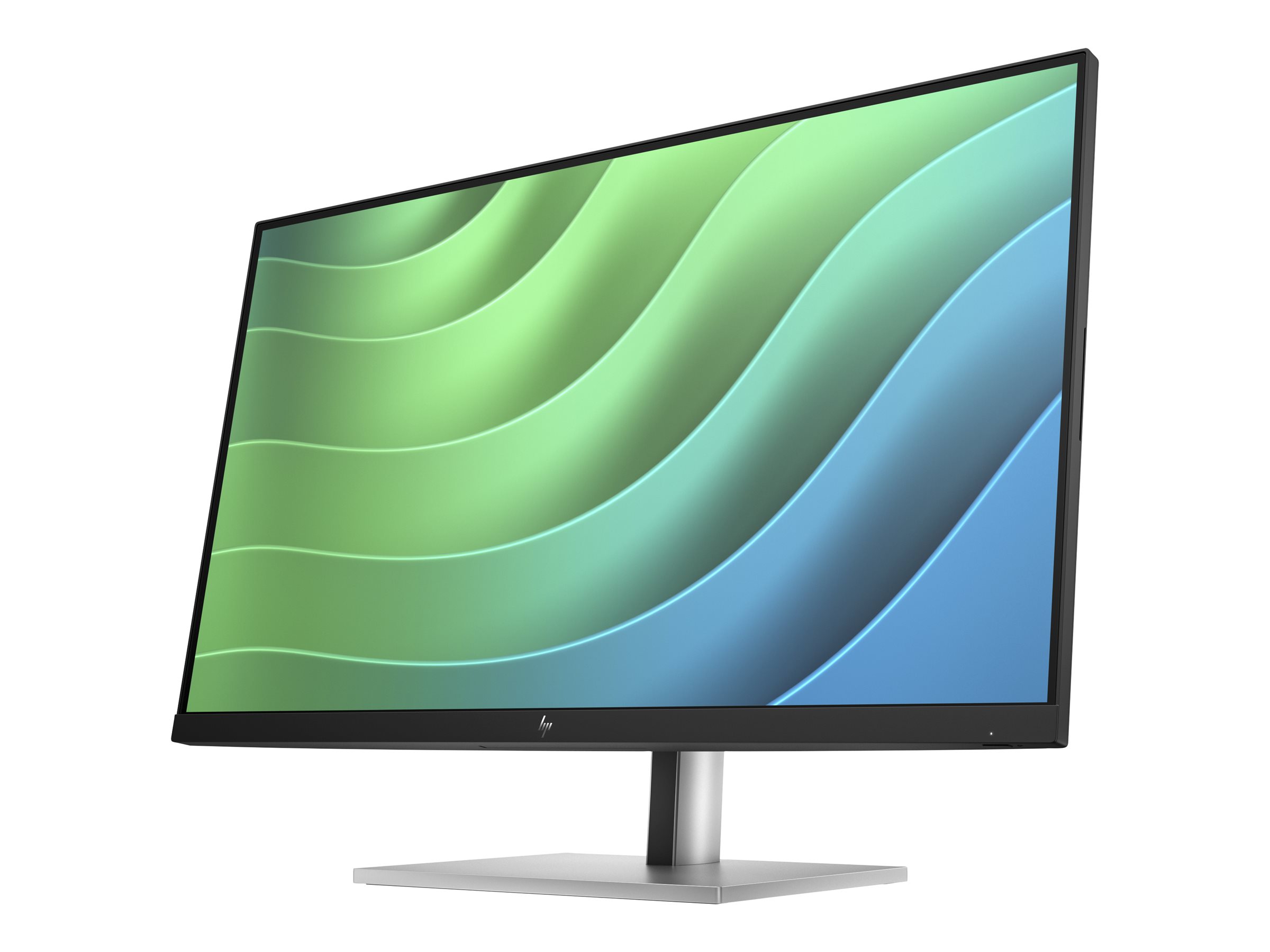 HP E27 G5 - E-Series - LED-Monitor - 68.6 cm (27")1920 x 1080 Full HD (1080p) @ 75 Hz - IPS - 300 cd/m² - 1000:1 - 5 ms - HDMI - DisplayPort - USB - Schwarz - schwarz und silber (Ständer)