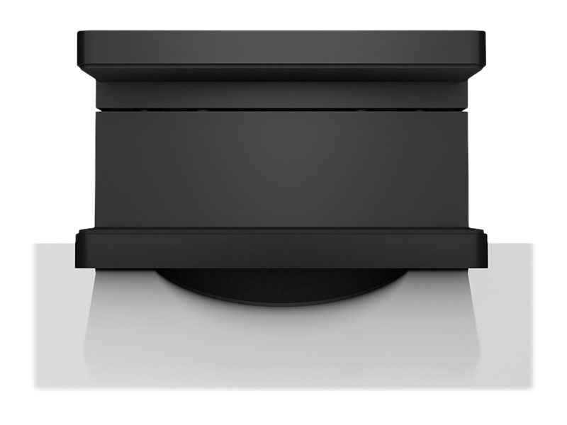 ICY BOX IB-MSA106-HH - Befestigungskit (Spannbefestigungfür Tisch - Halter - Kissen) - für USB-Hub - Kunststoff - Metall - Silikon - Schwarz - Tischmontage