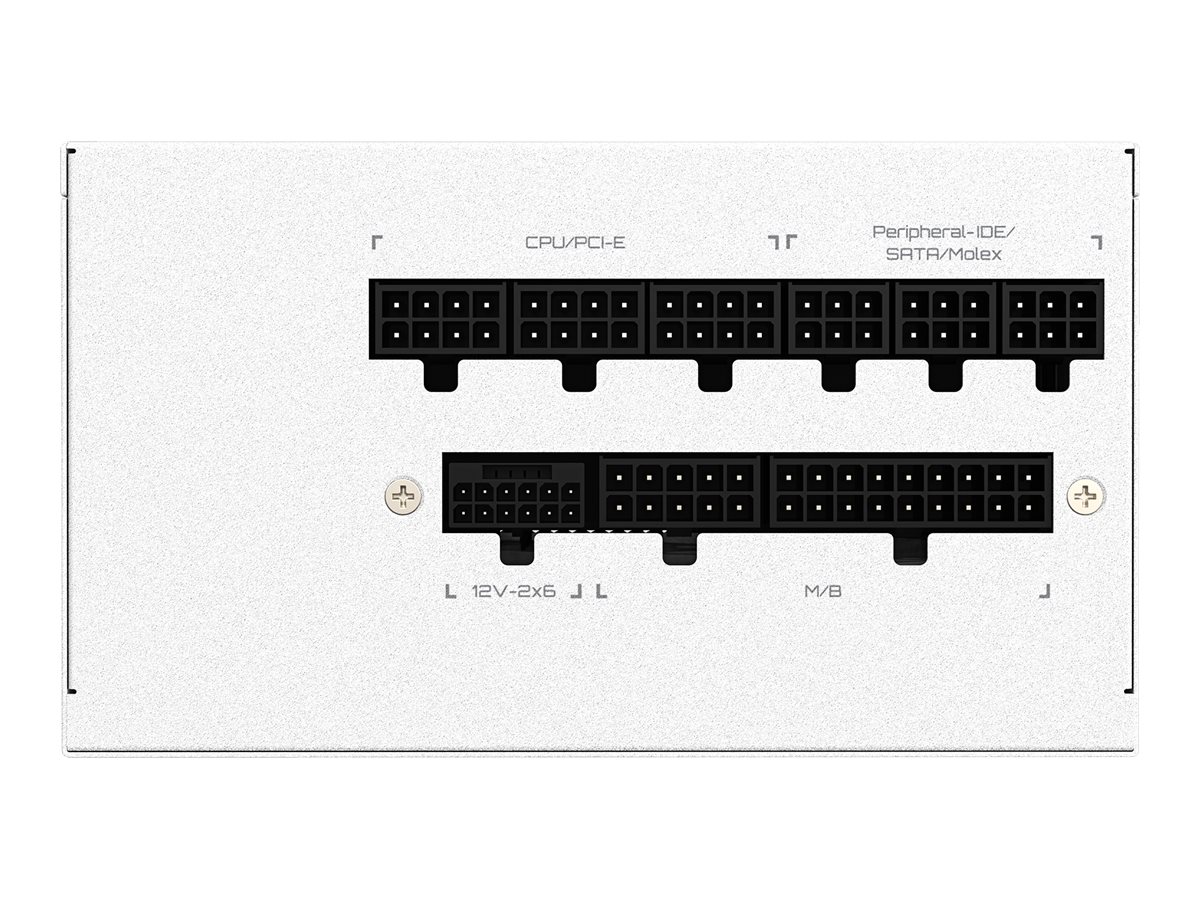 Gigabyte UD750GM PG5 V2 ICE - Netzteil (intern)ATX12V 3.1/ EPS12V - 80 PLUS Gold - Wechselstrom 100-240 V - 750 Watt - aktive PFC