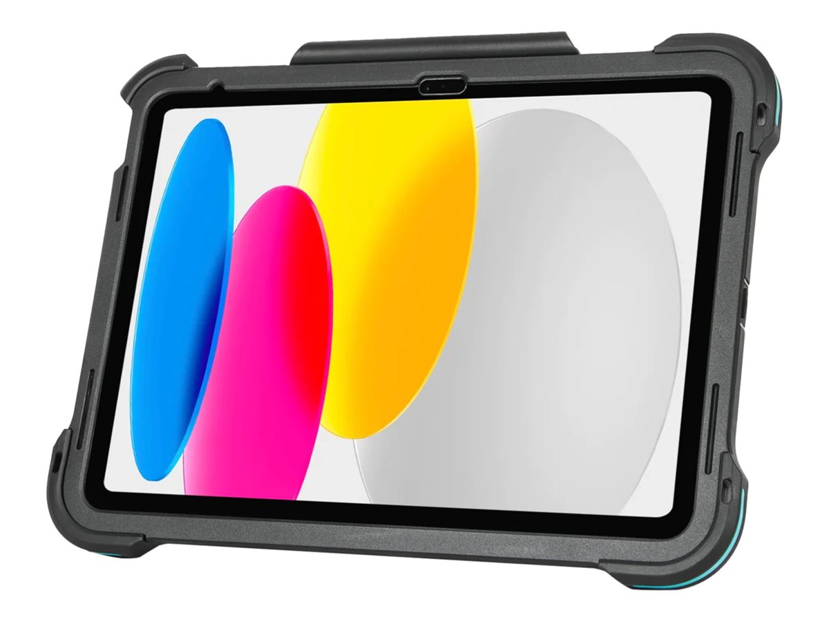 Targus SafePort Max - Schutzhülle für Tablet - widerstandsfähig - Thermoplastisches Polyurethan (TPU)Silikon - Polymer - für Apple 10.9-inch iPad (10. Generation); iPad A16 Wi-Fi - A16 Wi-Fi + Cellula