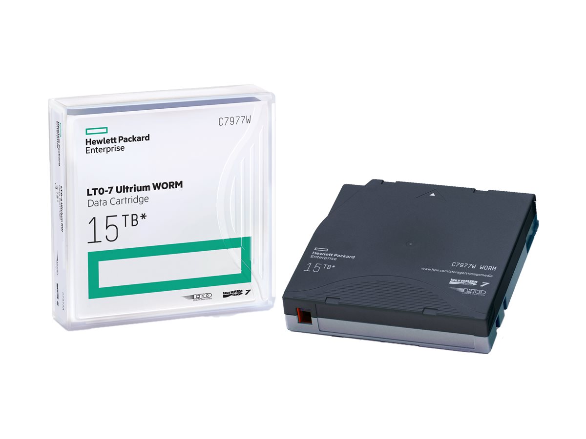 HPE Ultrium WORM Data Cartridge - LTO Ultrium WORM 7