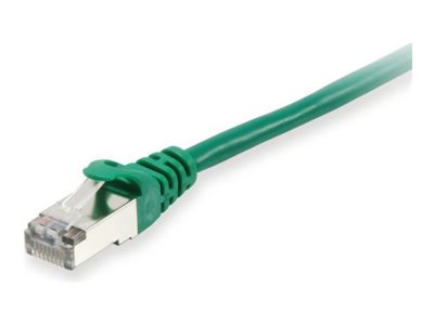 Equip Patch-Kabel - RJ-45 (M) zu RJ-45 (M)40 m - S/FTP - CAT 6 - geschirmt - halogenfrei - geformt - verseilt - grün