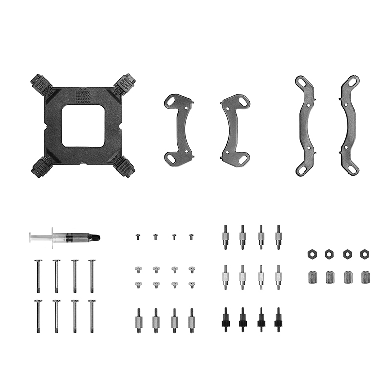 Chieftec Iceberg 240 - Prozessor-Flüssigkeitskühlsystem - Kühlergröße: 240 mm - (für: LGA1150, LGA1151, LGA1155, LGA1156, LGA1200, LGA1700, LGA1851, AM2, AM2+, AM3+, AM4, AM5, FM1, FM2, FM2+)Kupfer -