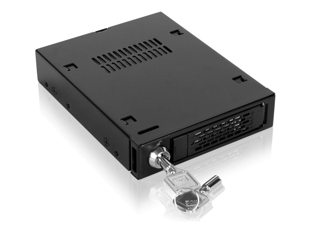 Icy Dock ICY Dock ToughArmor MB991SK-B - Gehäusefür Speicherlaufwerke - SATA 6Gb/s - SATA 6Gb/s - mattschwarz