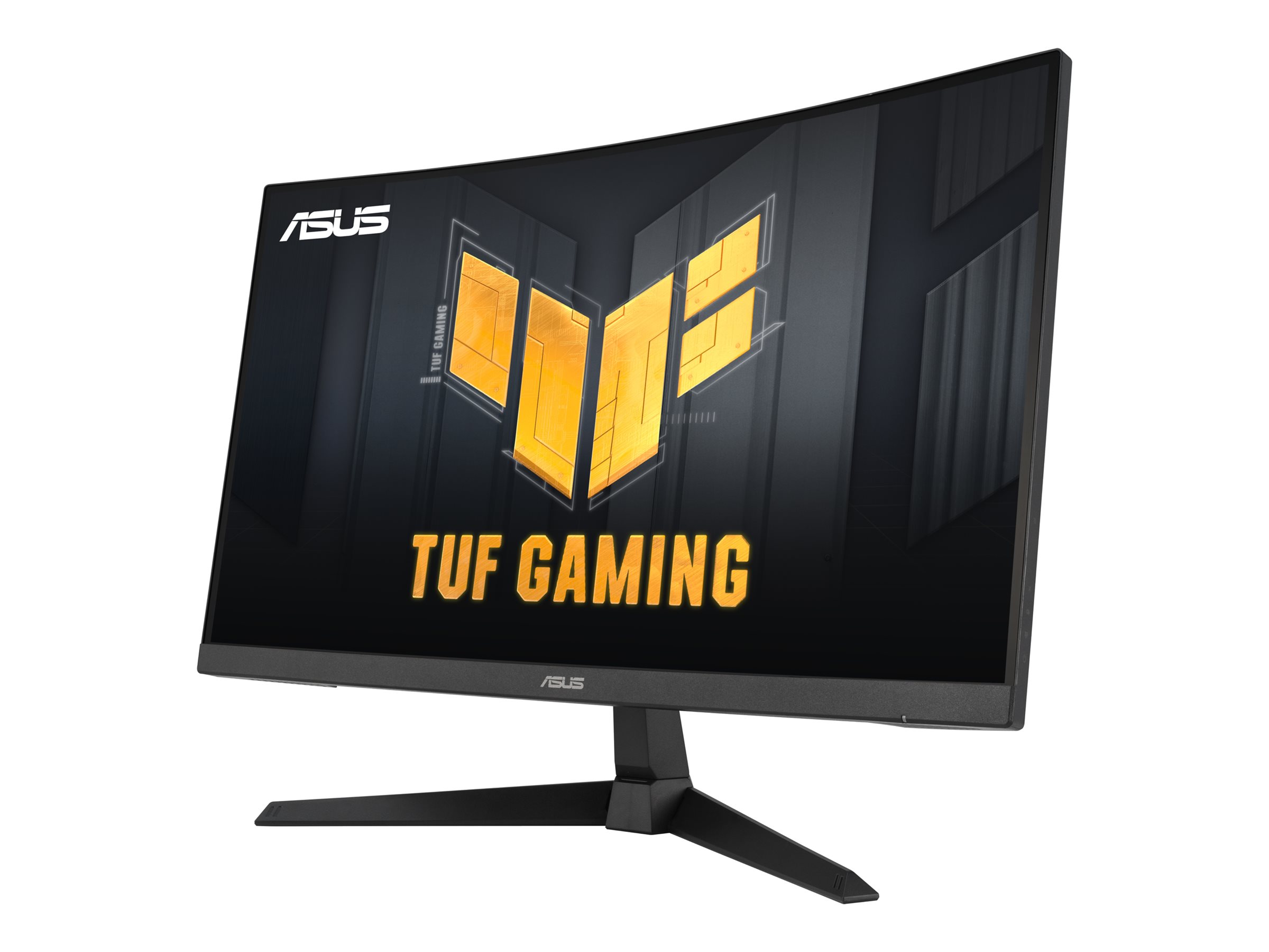 ASUS TUF Gaming VG27VQ3B - LED-Monitor - Gaming - gebogen - 68.6 cm (27")1920 x 1080 Full HD (1080p) @ 180 Hz - Schnelle VA - 250 cd/m² - 3000:1 - 1 ms - 2xHDMI - DisplayPort - Lautsprecher - Schwarz