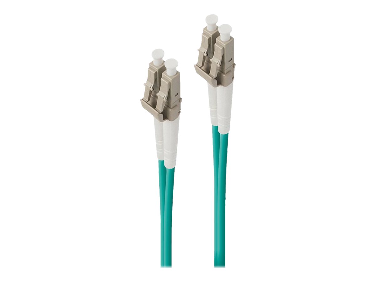 Alogic Patch-Kabel - LC Multi-Mode (M) zu LC Multi-Mode (M)2 m - 2 m - 2 mm - Glasfaser - Duplex - 50/125 Mikrometer - OM3 - halogenfrei