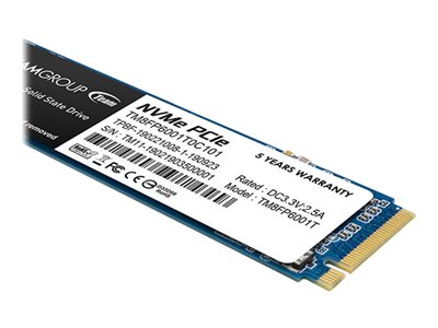 Team Group MP33 - SSD - 1 TB - intern - M.2 2280 - PCIe 3.0 x4 (NVMe)Team Group