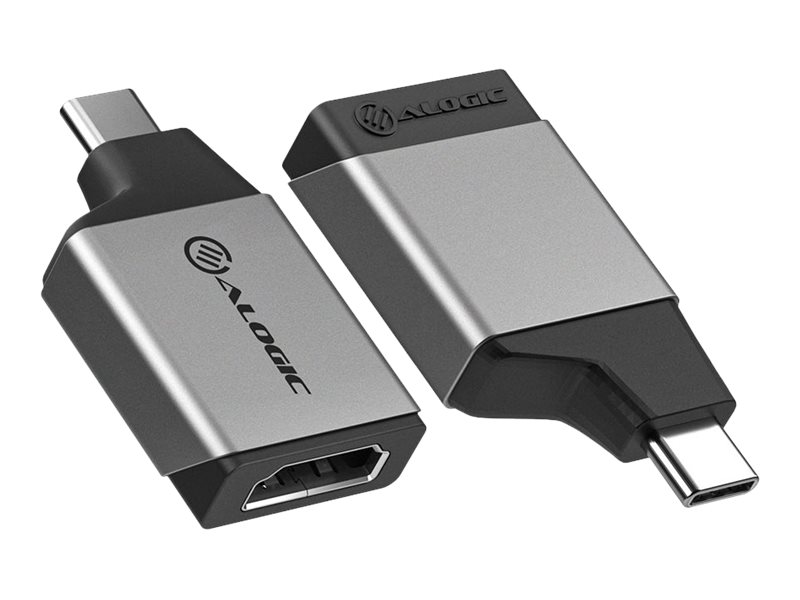 Alogic Ultra MINI - Videoadapter - USB-C männlichzu HDMI weiblich - Space-grau - 4K Unterstützung