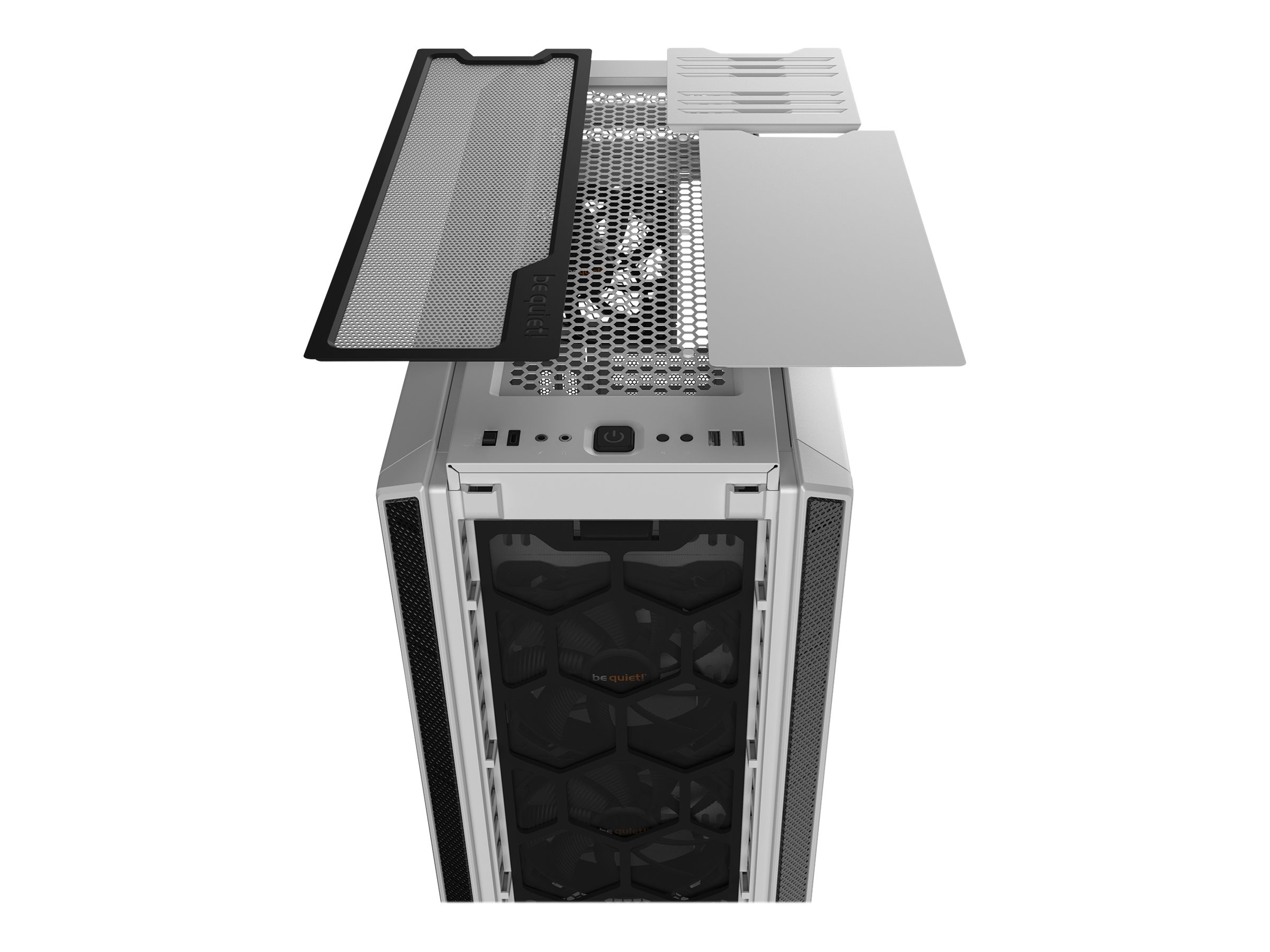 Be Quiet! Silent Base 802 - Tower - E-ATX - keine Spannungsversorgung (ATX / PS/2) weiß - USB/Audio
