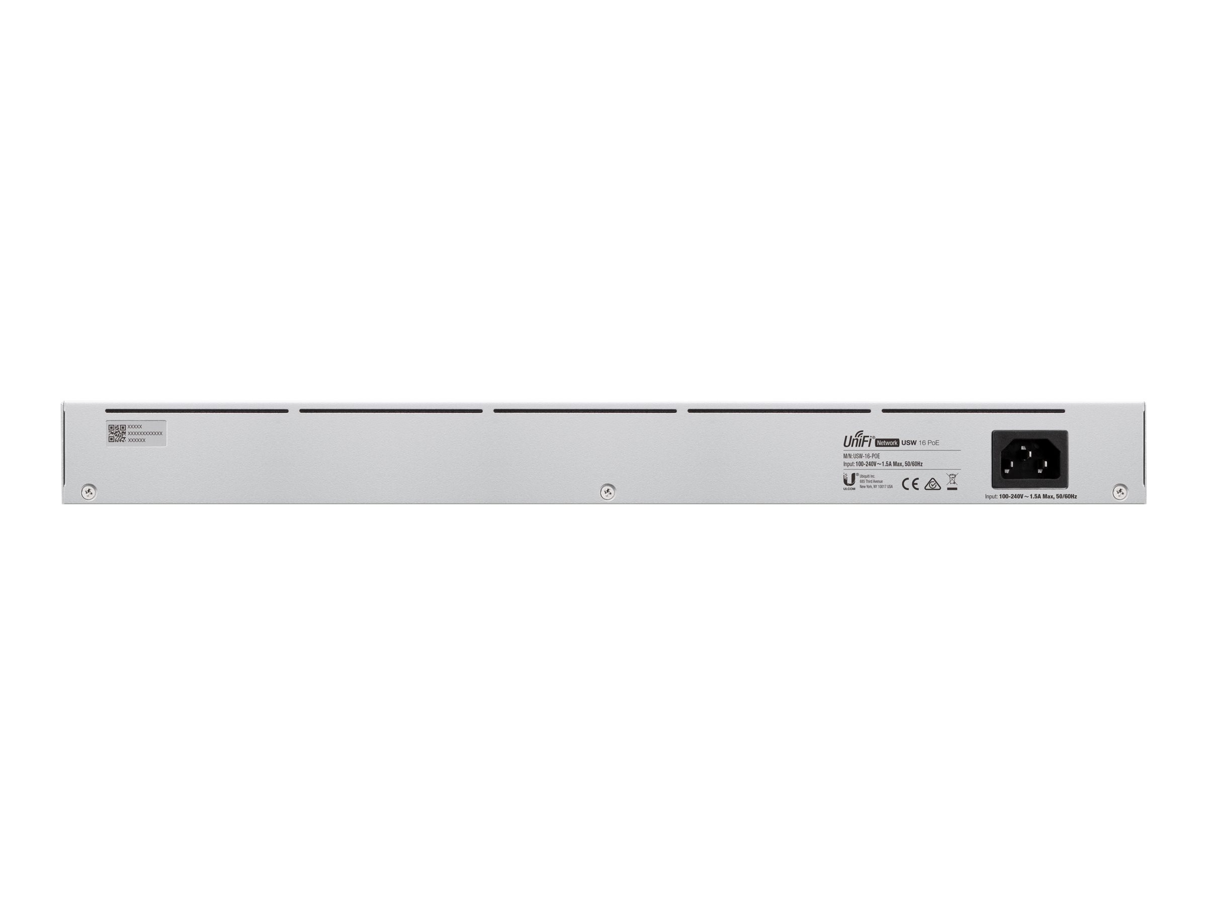 Ubiquiti UniFi Switch USW-16-POE - Switch - managed - 16 x 10/100/1000 (8 PoE+)+ 2 x Gigabit SFP - an Rack montierbar - Desktop - PoE+ (42 W)