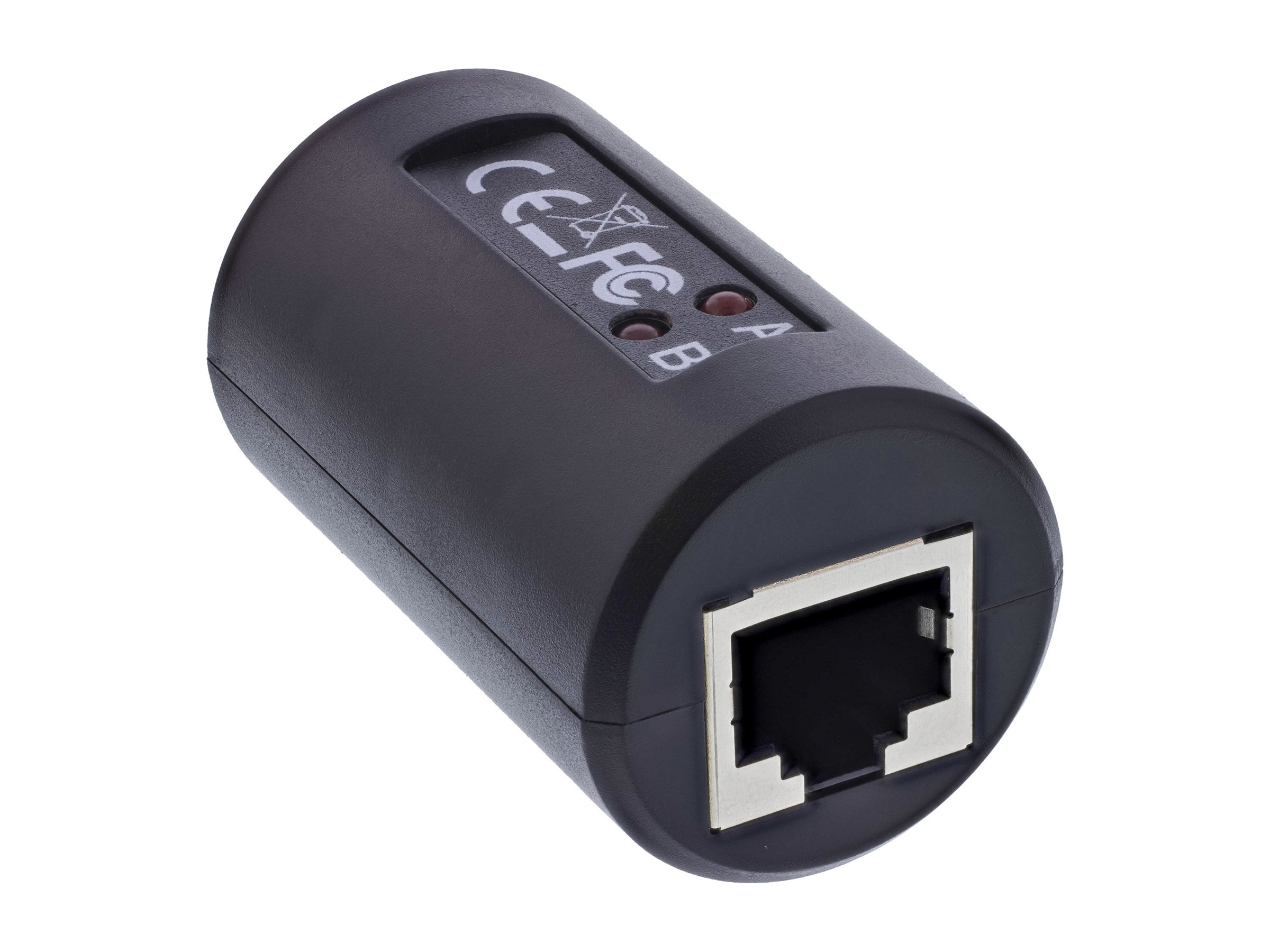 InLine PoE Tester - Live-Testgerät für PoE/PoE+ nach IEEE 802.3af/at - RJ45r